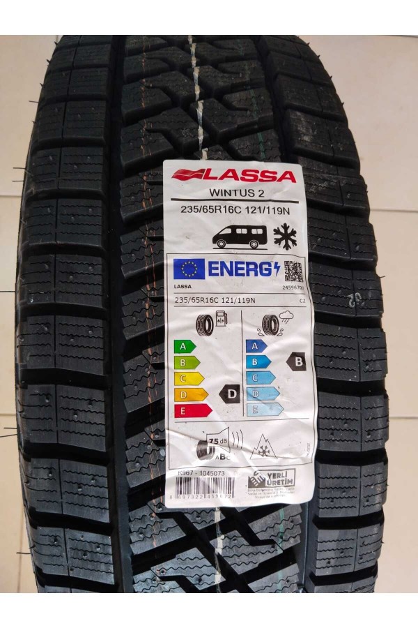 Lassa 235/65R16 C 121/119N Wıntus2 12 Kat Kış Lastiği 2023 Üretim Lassa 235/65R16 C 121/119N Wıntus2 12 Kat Kış Lastiği 2023 Üretim
