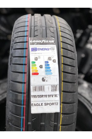Goodyear 195/55R16 91V Eagle Sport 2 Xl Yaz Lastiği Üretim Tarihi 2024