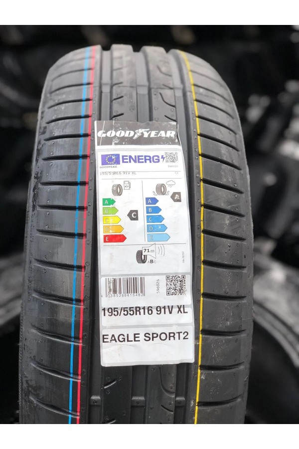 Goodyear 195/55R16 91V Eagle Sport 2 Xl Yaz Lastiği Üretim Tarihi 2024 Goodyear 195/55R16 91V Eagle Sport 2 Xl Yaz Lastiği Üretim Tarihi 2024