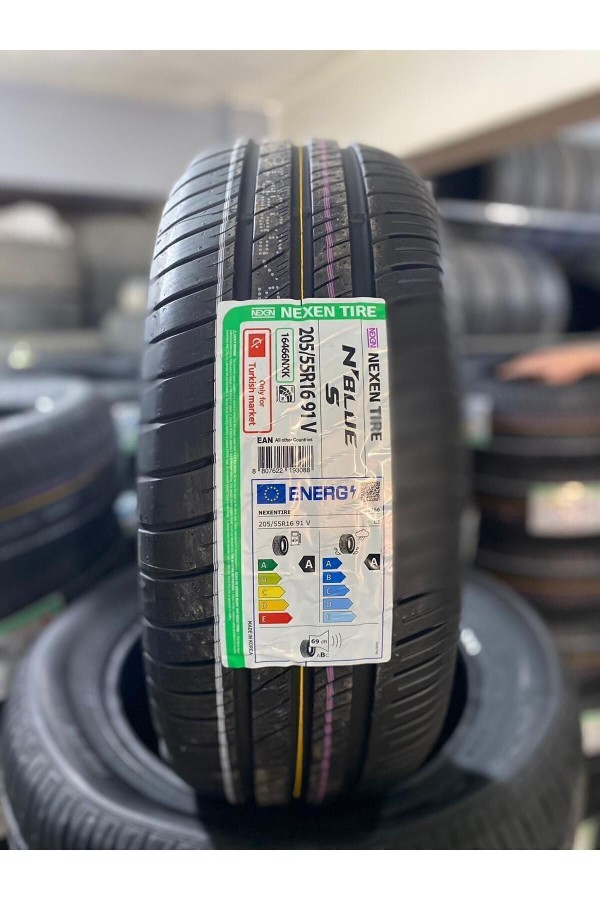 Nexen 205/55R16 Nblue S 91V (A A Etiket) 2024 Nexen 205/55R16 Nblue S 91V (A A Etiket) 2024