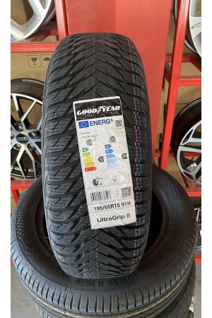 Goodyear 195/65 R15 91T Ultragrıp8 Kış Lastiği (2023 Üretim)