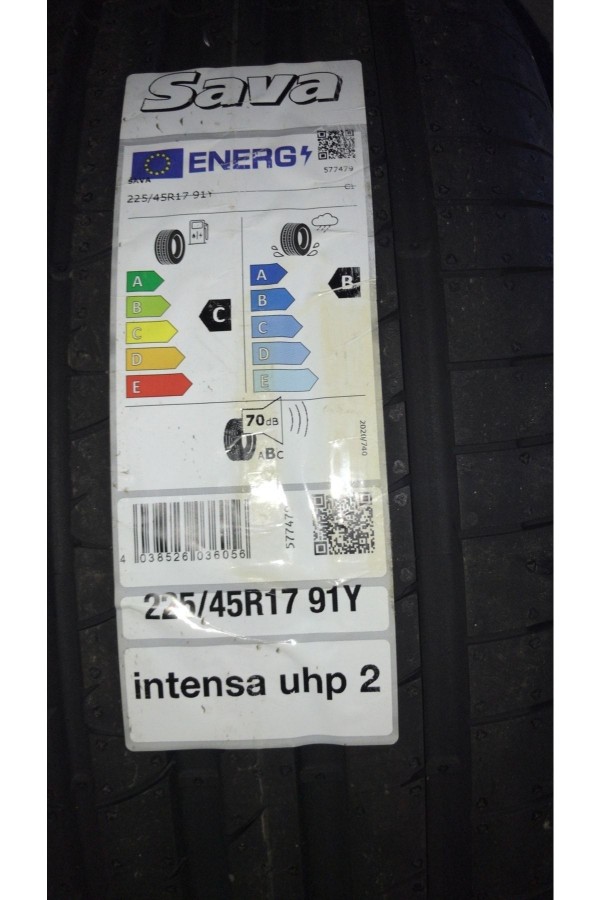 Sava 225/45 R17 91Y Intensa Uhp 2 Fp Yaz Binek 2022 Sava 225/45 R17 91Y Intensa Uhp 2 Fp Yaz Binek 2022