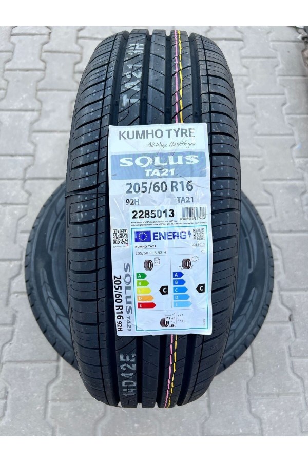 Kumho 205/60R16 92H Ta21 Kumho Yazlık Lastik 2023 Tarihli Kumho 205/60R16 92H Ta21 Kumho Yazlık Lastik 2023 Tarihli